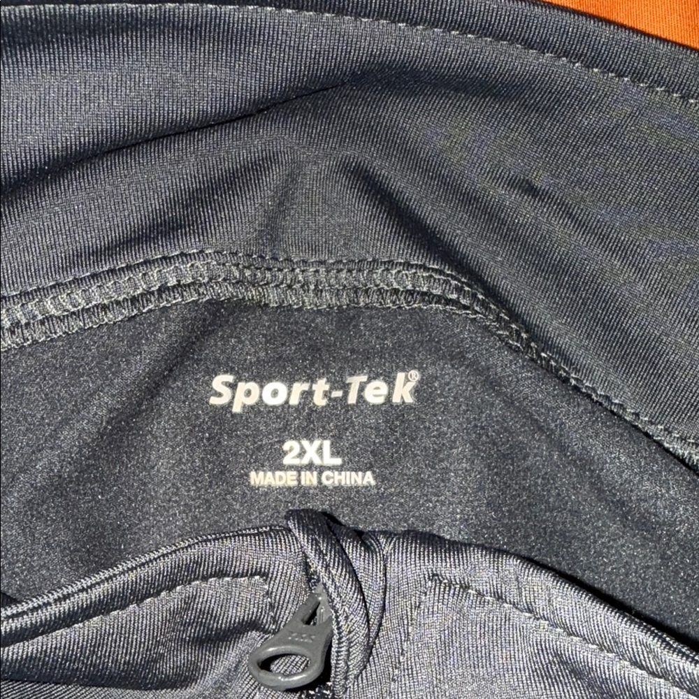 Sport-Tek Men's Gray Quarter-Zip Shirt - Picture 3 of 3